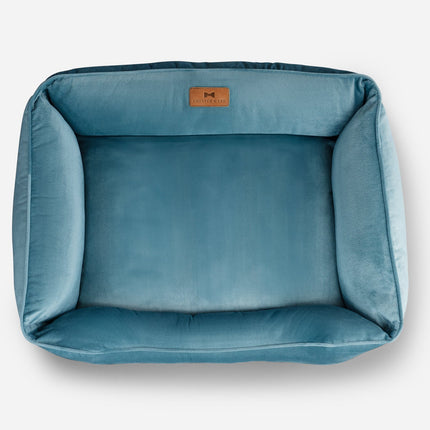 Chester & Lee | Vibrant Velvet Sleeper Dog Bed Tiffany