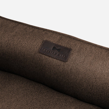 Chester & Lee | Cotton Sleeper Dog Bed Brown