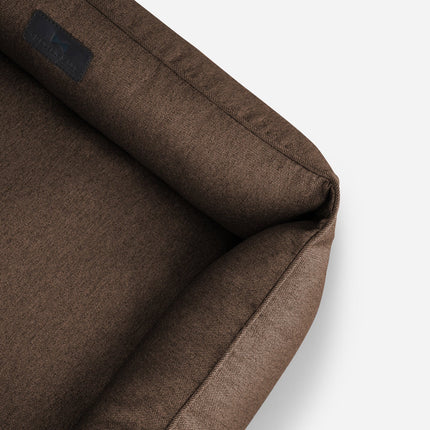Chester & Lee | Cotton Sleeper Dog Bed Brown