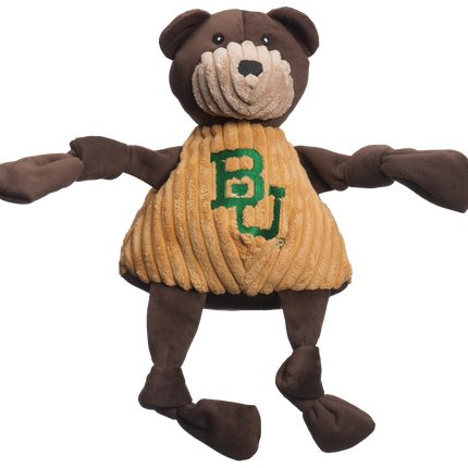 NCAA Baylor University, Bruiser the Bear Knottie® Plush Dog Toy