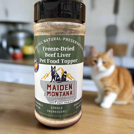 Freeze-Dried Beef Liver - Best Pet Food Topper | 7.5 oz