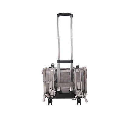 Mr. Peanut's Monterey Series Airline Compliant Horizontal Backpack Pet Carrier