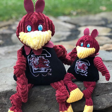 NCAA  University of South Carolina, Cocky Knottie® Plush Dog Toy