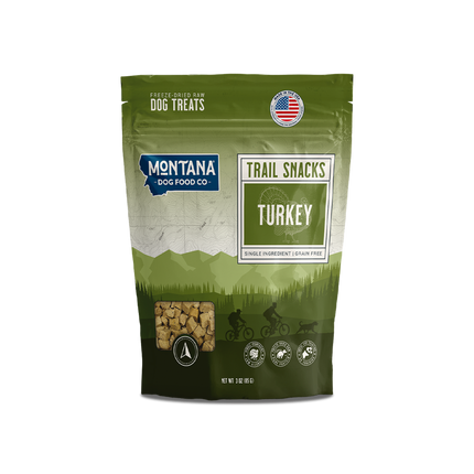 Turkey Liver Freeze-dried Raw Trail Snacks (Treats) for Dogs 3oz