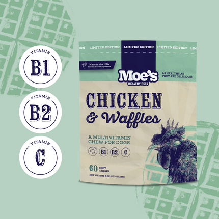 Chicken and Waffles Chews