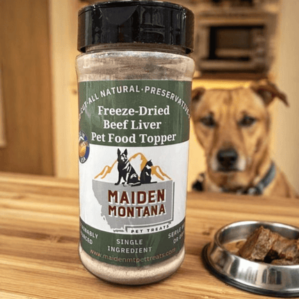 Freeze-Dried Beef Liver Pet Food Topper | 2.5 oz