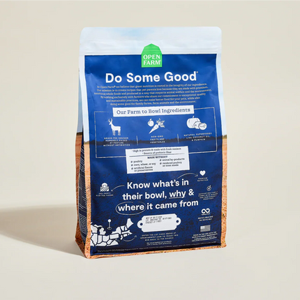Open Farm Grain Free New Zealand Venison Dry Dog Food (4lb)