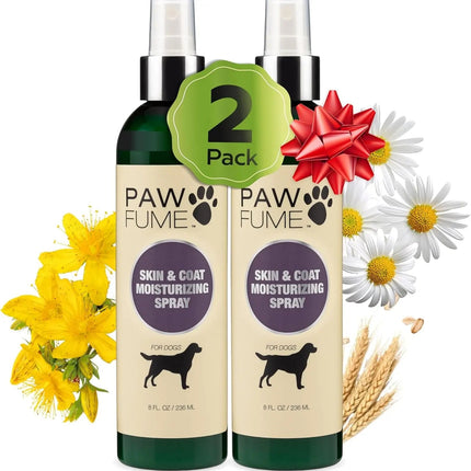 PAWFUME Deshedding Dog Shampoo & Conditioner – Probiotic Detangling Formula