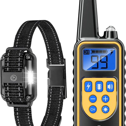 Remote Dog Training Collars –Waterproof Rechargeable 1640ft Range, 3 Dog System