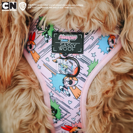 Dog Adjustable Harness - The Powerpuff Girls™ (Pink)