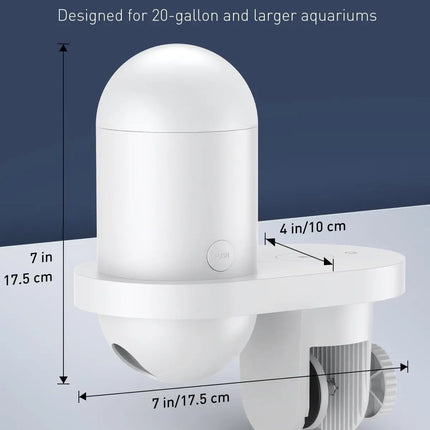 WiFi Automatic Fish Feeder with Camera App Control Moisture Proof 230ML