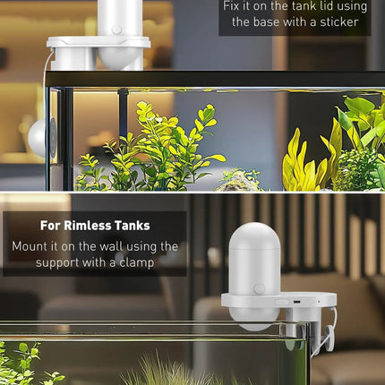 WiFi Automatic Fish Feeder with Camera App Control Moisture Proof 230ML