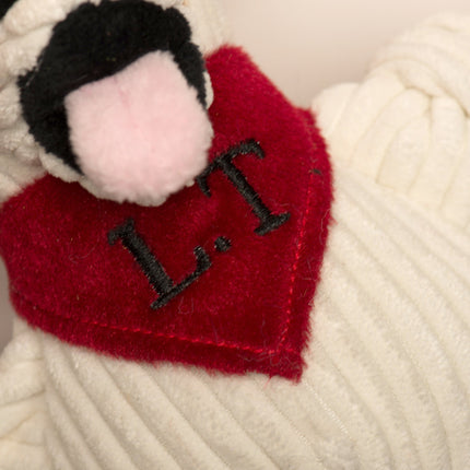HuggleCause™, Living Free Animal Sanctuary, Little Tyke (L.T.) Knottie® Plush Dog Toy, Small