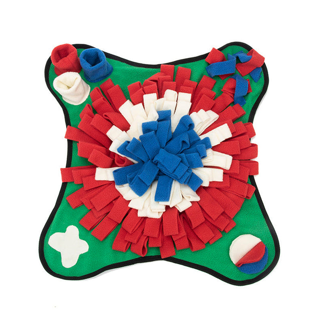 Pet Snuffle Mat For Dogs, Interactive Feed Game For Boredom Pets, Encourages Natural Foraging Skills For Cats Dogs Bowl Travel Use, Dog Treat Dispenser Indoor Outdoor Stress Relief