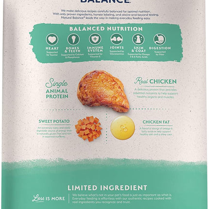 Natural Balance Limited Ingredient Chicken & Sweet Potato Dry Dog Food