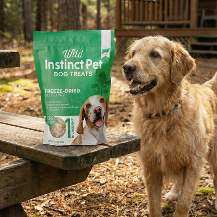 Freeze-Dried Beef Lung for Dogs