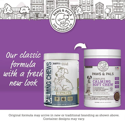 Paws & Pals Dog Calming Treats - Pet Anti Anxiety Supplement