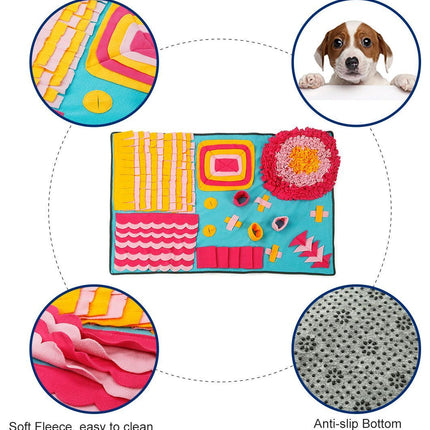 Pet Life ® 'Sniffer Snack' Interactive Feeding Pet Snuffle Mat