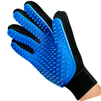 Mr. Peanut's 2 Pak HanD 259 Silicone Pins Pet Grooming Gloves
