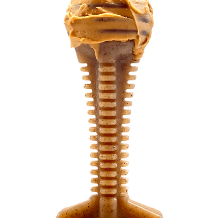 Honey Bone Dental Tower Nylon Chew Toy for Aggressive Chewers | USA Made