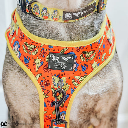 Dog Adjustable Harness - Wonder Woman™