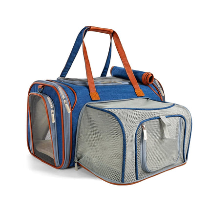 Mr. Peanut's Gold Series Mini Size Airline Compliant Expandable Pet Carrier